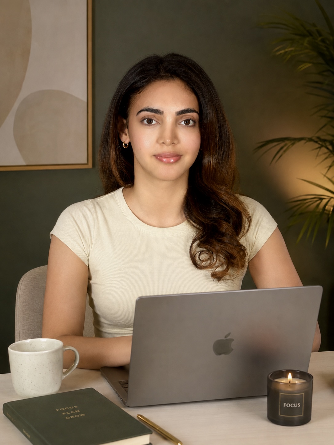 Simran, founder of Web Studio by Sim